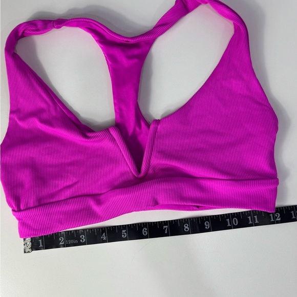 Hot Pink 2 Pc  Race back Bikini Set Size Small - Picture 6 of 7